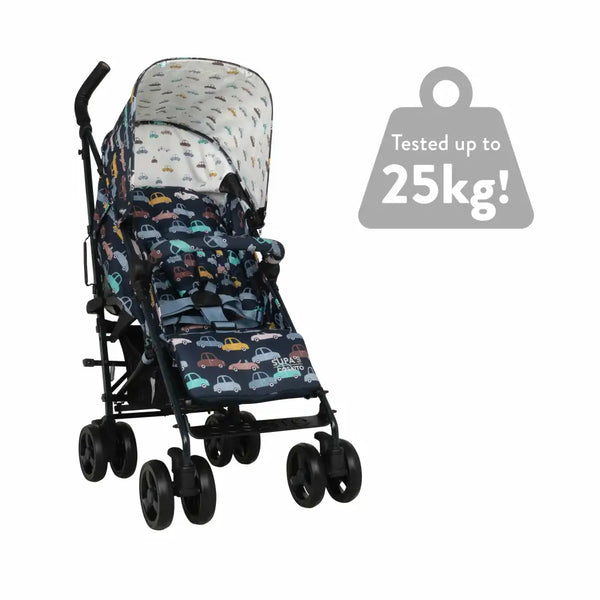 Cosatto Stroller Supa 3 Beep Beep + Footmuff & Rain cover Cosatto