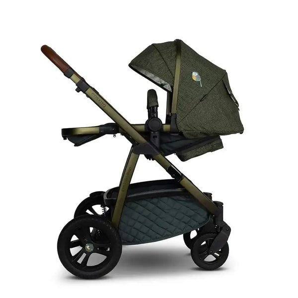 Cosatto Wow 3 Rotate Bundle – Bureau | Travel System with Carrycot + Acorn 2 i-Size Car Seat & Rotating Base Cosatto