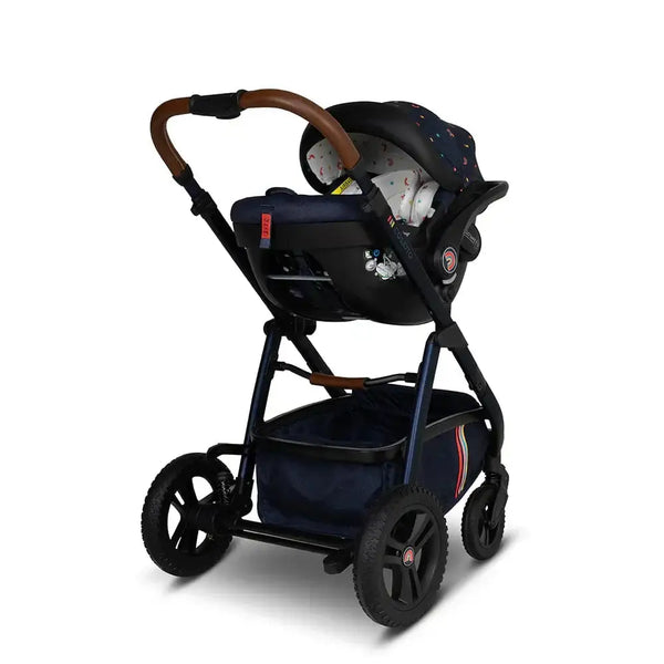 Cosatto Wow 3 Rotate Bundle – Doodle Days | Travel System with Carrycot + Acorn 2 i-Size Car Seat & Rotating Base General Cosatto
