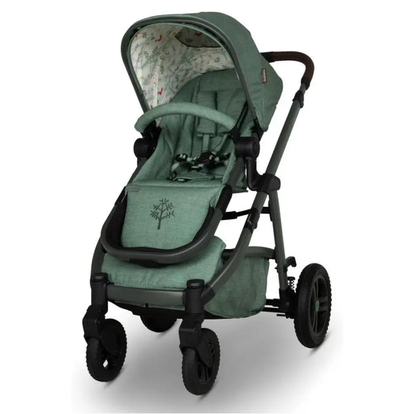 Cosatto Wow 3 Rotate Bundle – Meadow | Travel System with Carrycot + Acorn 2 i-Size Car Seat & Rotating Base General Cosatto