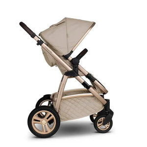 Cosatto Wow 3 Rotate Bundle – Whisper | Travel System with Carrycot + Acorn 2 i-Size Car Seat & Rotating Base Cosatto