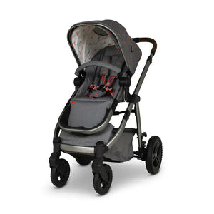 Cosatto Wow 3 Rotate & Recline Cozy Bundle Foxling – Travel System with Carrycot, Acorn Recline i-Size Car Seat & Rotating Base Cosatto