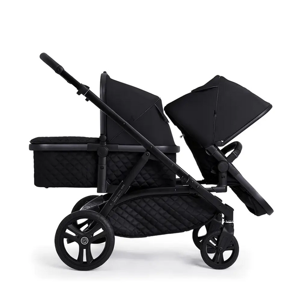 Cosatto Wow XL 3 in 1 Travel System i-Size Car Seat Bundle - Silhouette  Cosatto   