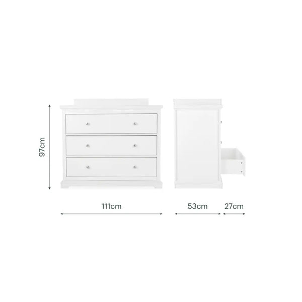 Cuddle Co Beaumont 2 Piece Nursery Furniture Set