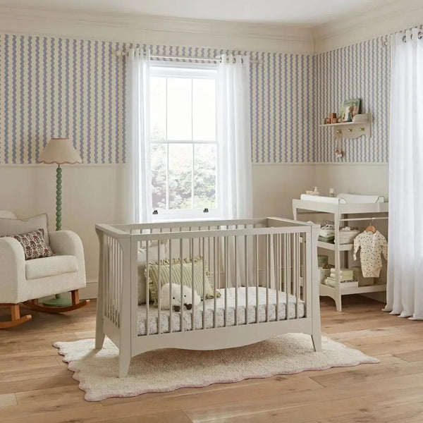 Cuddle Co Clara Mini Cot Bed - Cashmere General Cuddle Co
