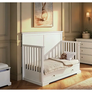Cuddle Co Grande Beaumont White Cot Bed