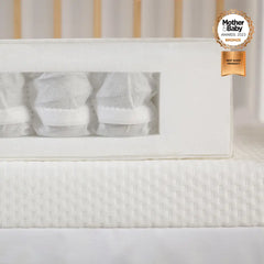 Cuddle Co Signature Hypo Allergenic Bamboo Pocket Sprung Cot Bed Mattress General Cuddle Co