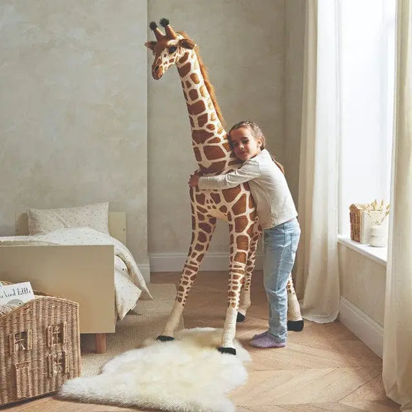 Cuddle Co Tall Standing Giraffe Stuffed Animal 170cm General Cuddle Co