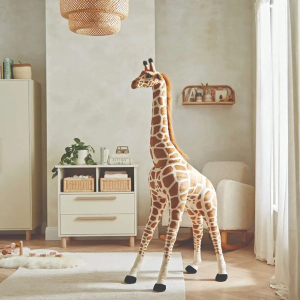 Cuddle Co Tall Standing Giraffe Stuffed Animal 170cm General Cuddle Co
