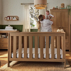 CuddleCo Burford Oak 3 Piece Nursery Furniture Set