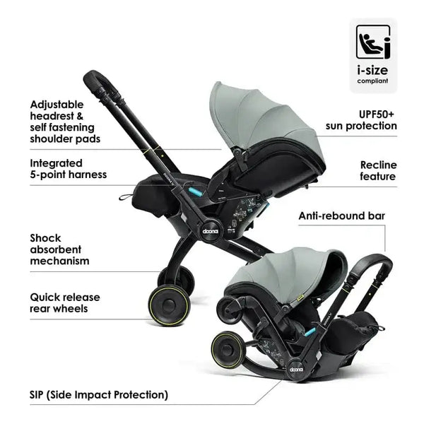 Doona X Car Seat & Stroller Dusty Sage General doona