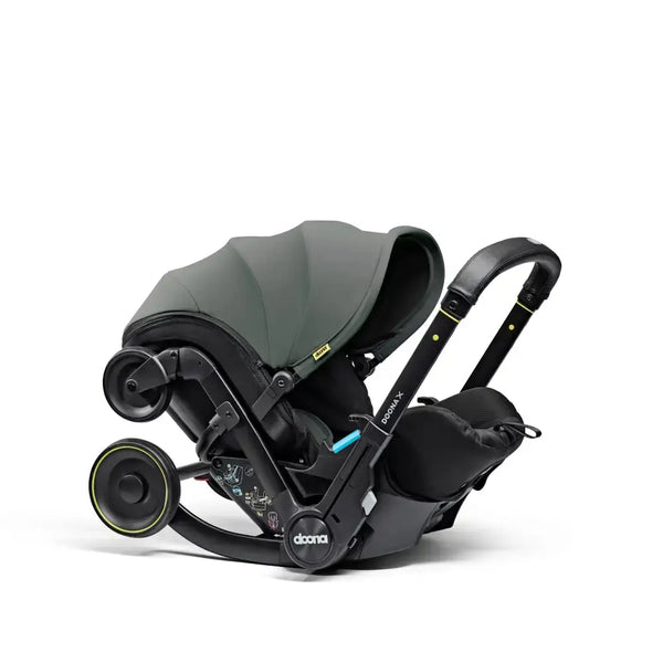 Doona X Car Seat & Stroller + FREE Gold Essentials Bag - Slate Green General doona