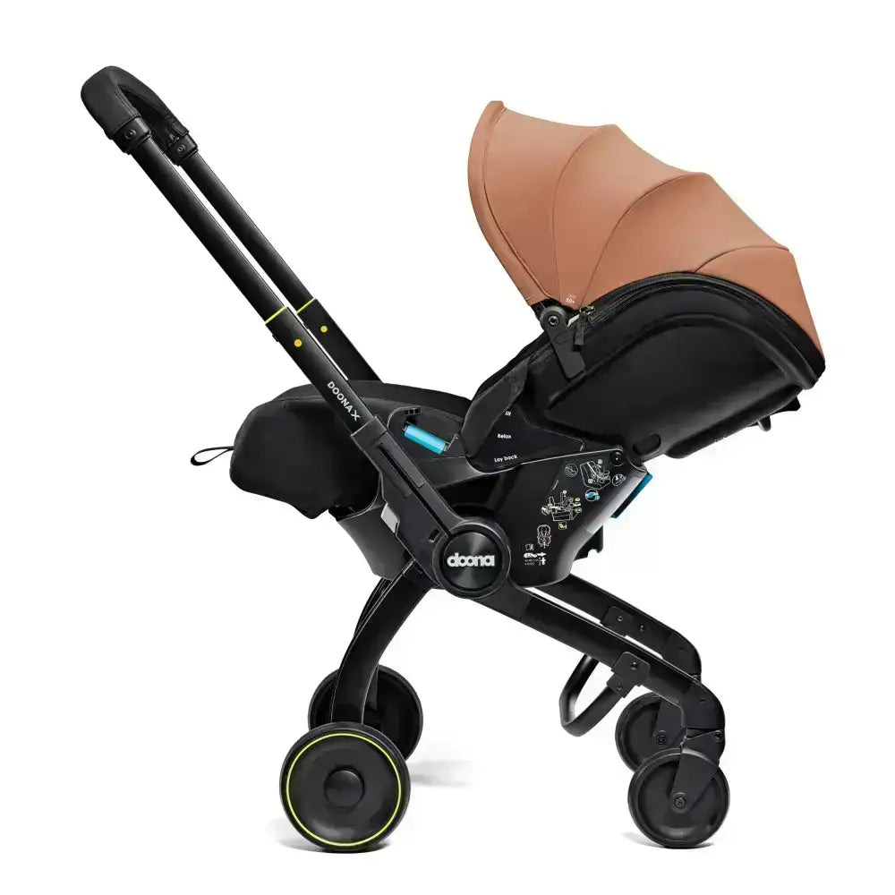 doona General Doona X Car Seat & Stroller + FREE Gold Essentials Bag - Terracotta