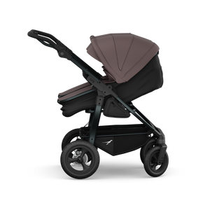 TFK Duo Twin & Sibling Pram – Braun (Brown) | 2026 Follow Up Seat Version