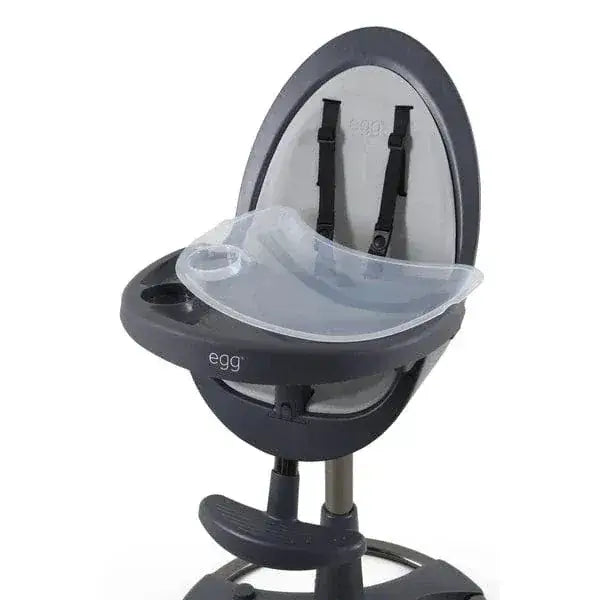 egg® Highchair – Premium 360° Rotating Baby Highchair - Grey Egg