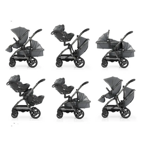 Egg3® Double Feather Luxury Stroller Bundle - 8 Piece Bundle Egg