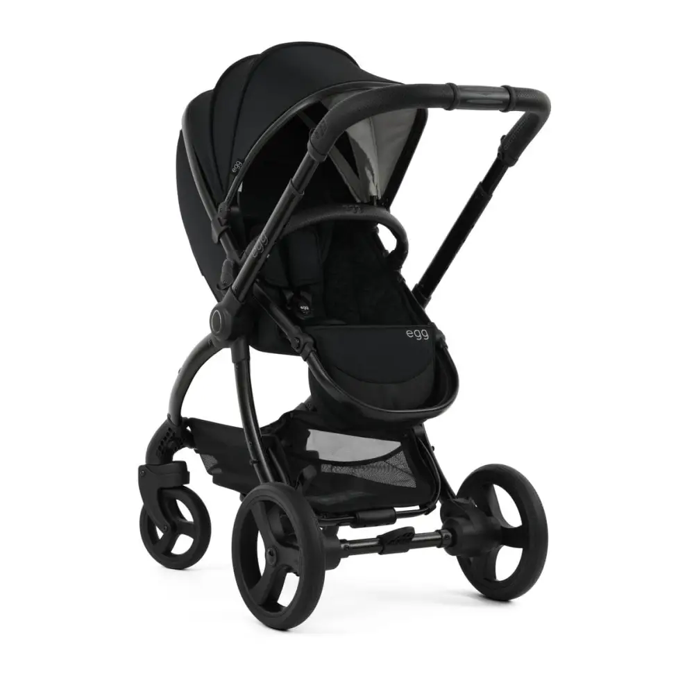 Egg Egg3® Panther Black Luxury Stroller Bundle - 8 Piece Bundle