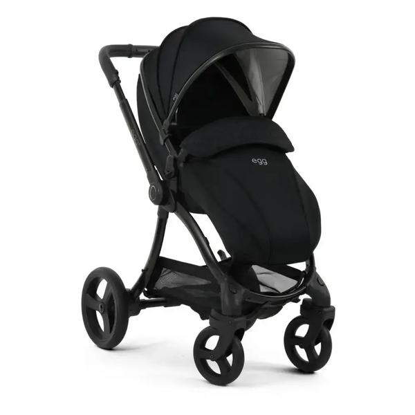 Egg Egg3® Panther Black Luxury Stroller Bundle - 8 Piece Bundle
