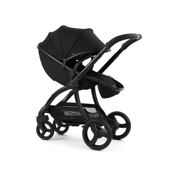 Egg3® Panther Black Luxury Stroller Bundle - 8 Piece Bundle