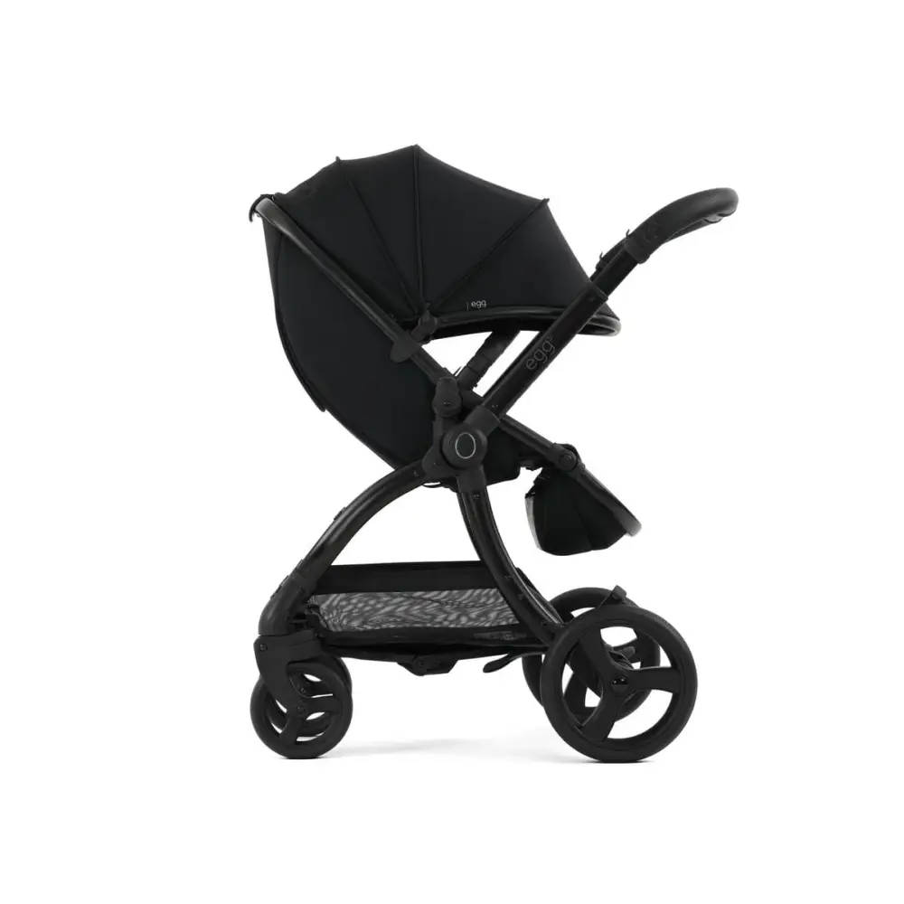 Egg3® Panther Black Luxury Stroller Bundle - 8 Piece Bundle Egg