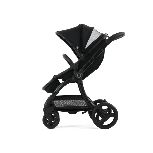Egg3® Panther Black Luxury Stroller Bundle - 8 Piece Bundle Egg