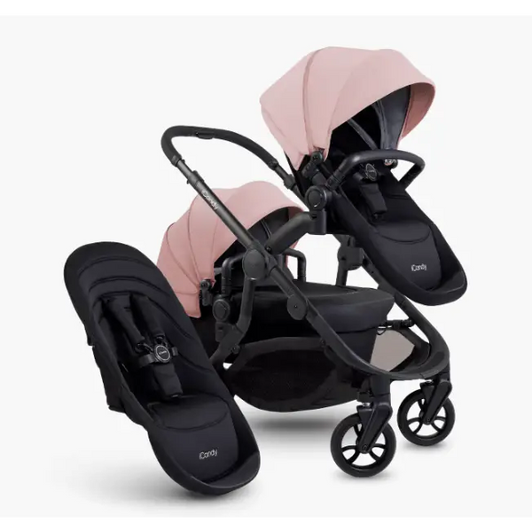 iCandy Orange 4 Double Pushchair Bundle - Rose Pink  iCandy   