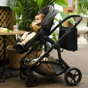 iCandy Orange 4 Single Pushchair Bundle - Jet Black  iCandy   