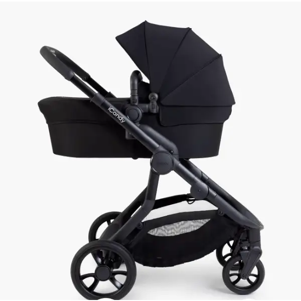 iCandy Orange 4 Single Pushchair Bundle - Jet Black  iCandy   