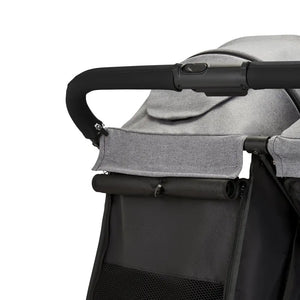 Ickle Bubba Venus Double Stroller - Space Grey