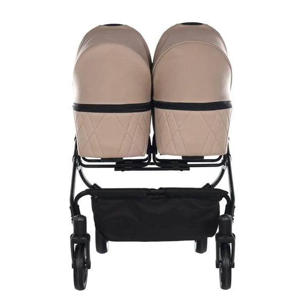 Junama Compact Double Stroller - Beige Junama