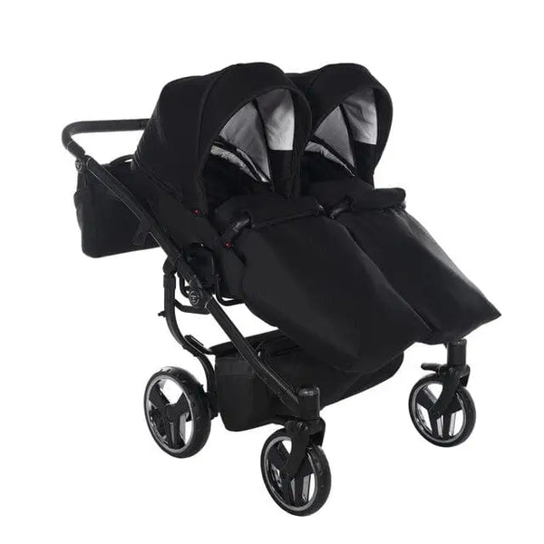 Junama Compact Double Stroller - Black Junama