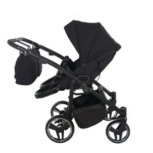 Junama Compact Double Twin Stroller - Black Junama
