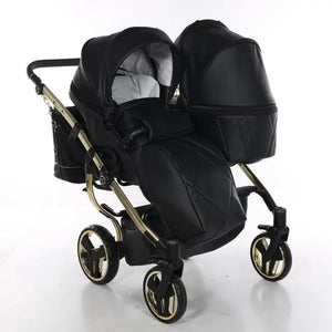 Junama Compact Double Twin Stroller - Graphite Grey Junama