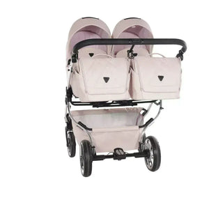 Junama Compact Twin Stroller - Pink Leatherette Junama