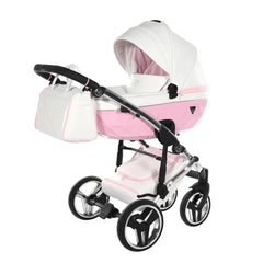 Junama Diamond 2 in 1 Pram - Candy Pink Junama