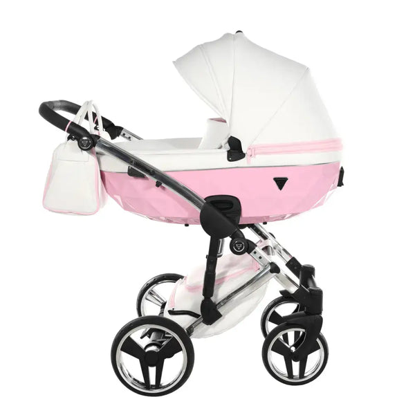 Junama Diamond 2 in 1 Pram - Candy Pink Junama