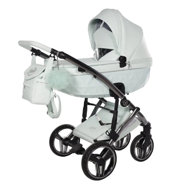 Junama Diamond 2 in 1 Pram - Candy Premium Mint Junama