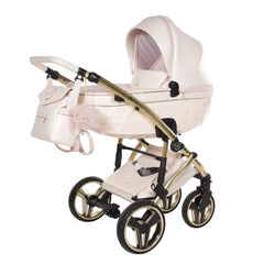 Junama Diamond 2 in 1 Pram - Candy Premium Pearl Pink Junama