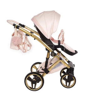Junama Diamond 2 in 1 Pram - Candy Premium Pearl Pink Junama