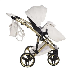 Junama Diamond 3 in 1 Travel System - Candy White & Gold Junama