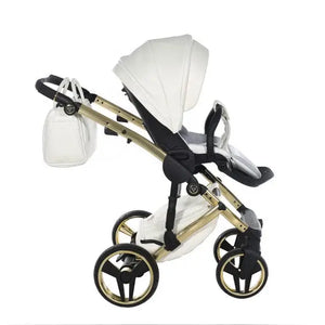 Junama Diamond 3 in 1 Travel System - Flou Individual White & Gold Junama