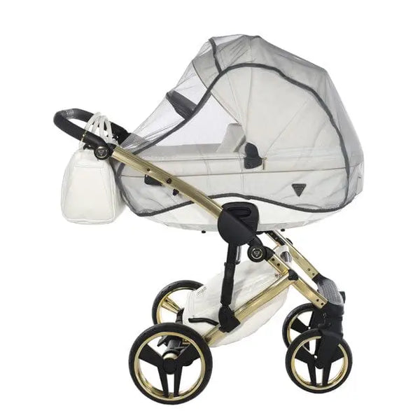 Junama Diamond 3 in 1 Travel System - Flou Individual White & Gold Junama