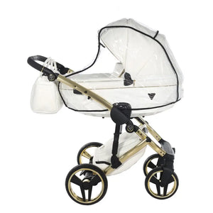 Junama Diamond 3 in 1 Travel System - Flou Individual White & Gold Junama