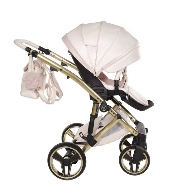 Junama Diamond 3 in 1 Travel System - Premium Pearl Candy Pink Junama