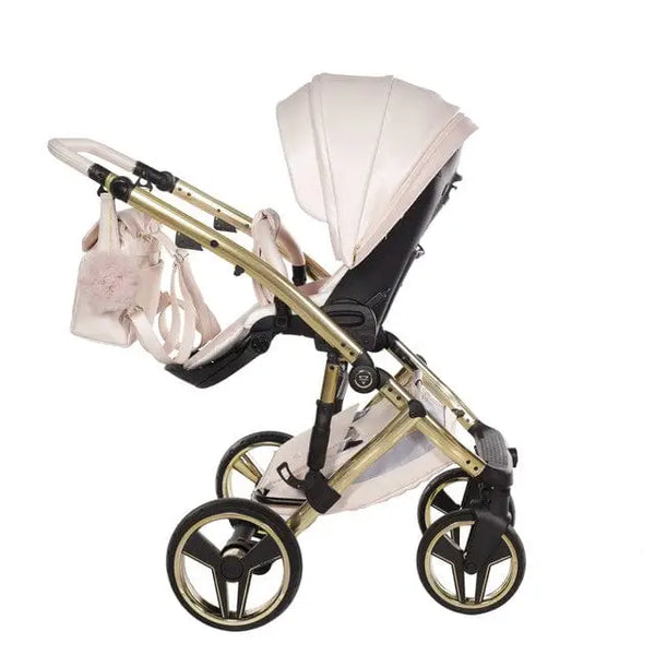 Junama Diamond 3 in 1 Travel System - Premium Pearl Candy Pink Junama