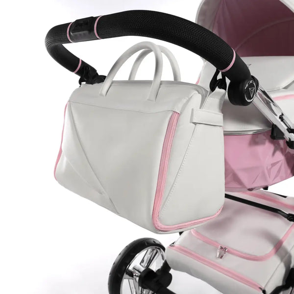 Junama Diamond 3 in 1 Travel System with Isofix Base - Candy Pink Junama
