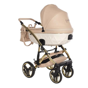 Junama Diamond 4 in 1 Travel System with Isofix Base - Premium Beige Junama