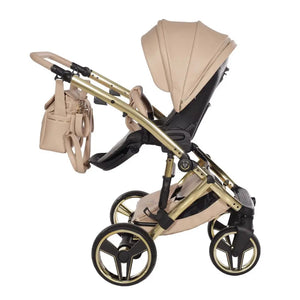 Junama Diamond 4 in 1 Travel System with Isofix Base - Premium Beige Junama