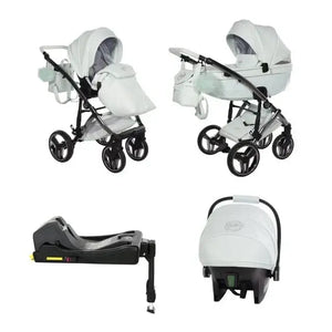 Junama Diamond 4 in 1 Travel System with Isofix Base - Premium Candy Mint Junama