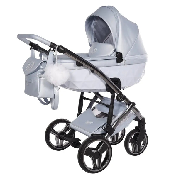 Junama Diamond 4 in 1 Travel System with Isofix - Premium Candy Blue Junama